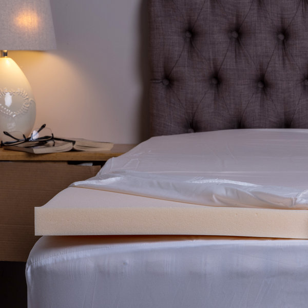 Wayfair Basics™ 5cm Memory Foam Mattress Topper & Reviews Wayfair.co.uk